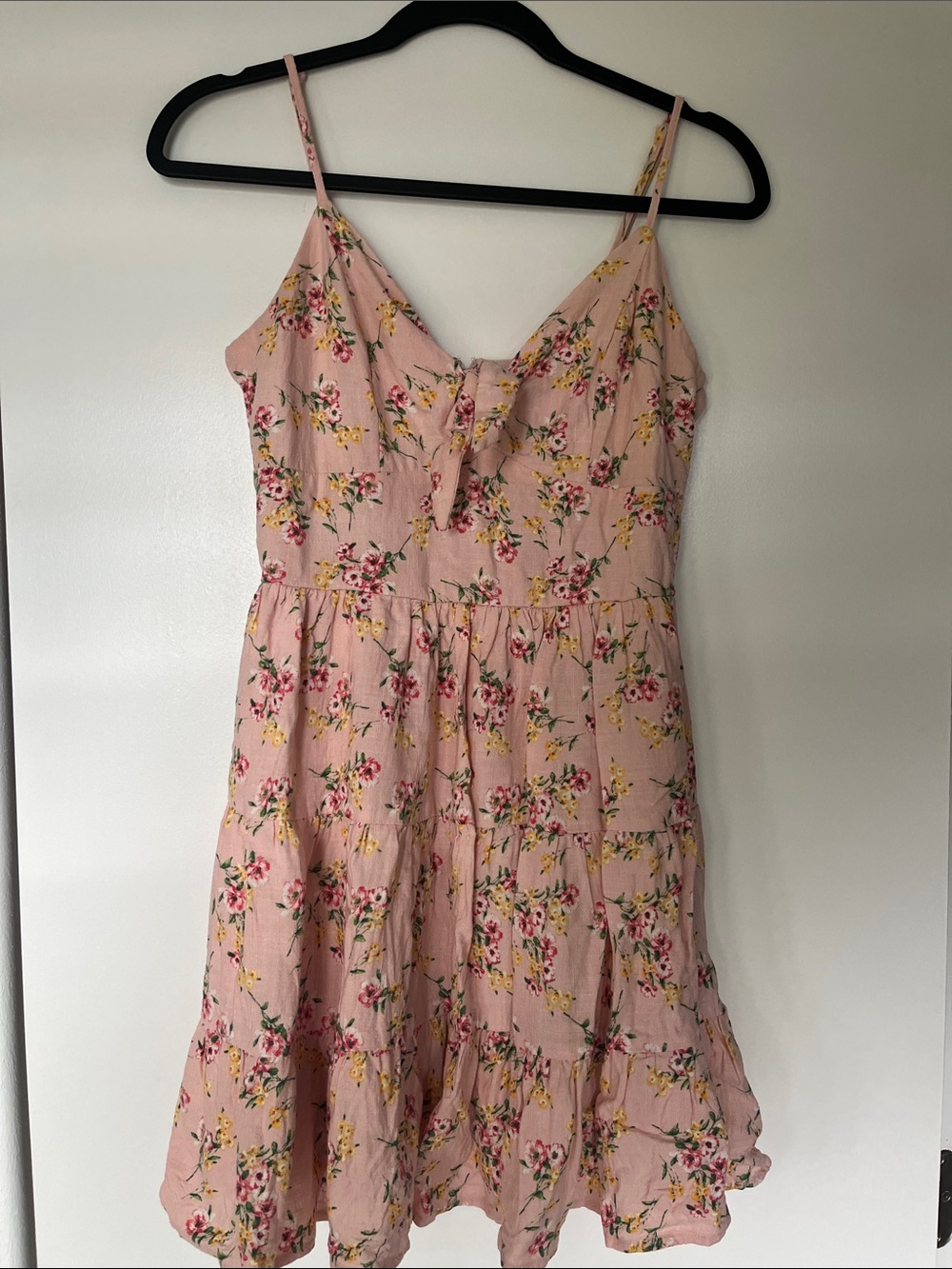 Trixxi Pink Floral Mini Dress